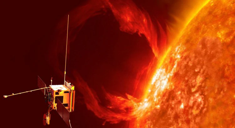 Solar Orbiter som skjuts upp med destination solen. IRF bidrar till instrumentet Radio and Plasma Waves (RPW). Solar Orbiter som skjuts upp med destination solen. IRF bidrar till instrumentet Radio and Plasma Waves (RPW).