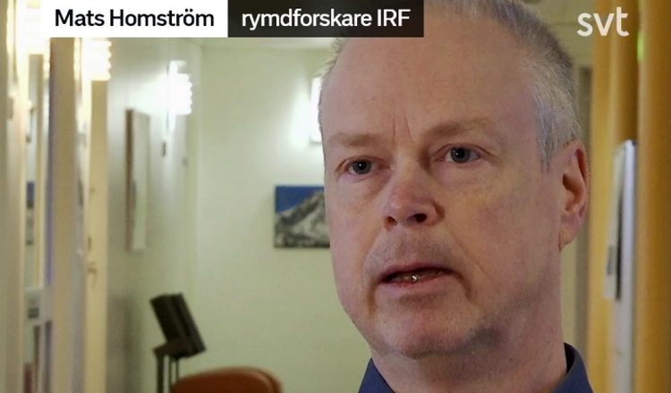 Mats Holmström i SVT
