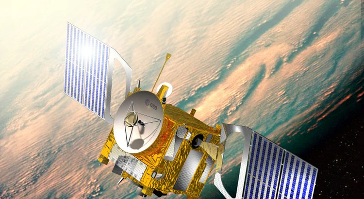 Venus Express in orbit around Venus Venus Express in orbit around Venus