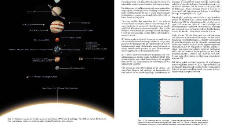 Faksimil från årsredovisningen Faksimil från årsredovisningen