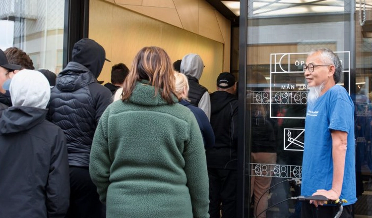 Yama inviger galleria 8 i Kiruna nya centrum