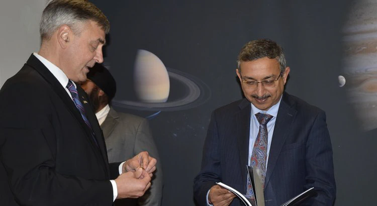 Stas Barabash och Tanmaya Lal Stas Barabash och Tanmaya Lal