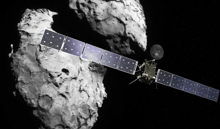 Rymdsonden Rosetta kretsade runt kometen 67P/Churyumov-Gerasimenko i två år 2014-2016. Analysen av mätningarna pågår ännu och har nu lett till upptäckten att det från jorden välbekanta norrskenet även finns i denna främmande miljö.