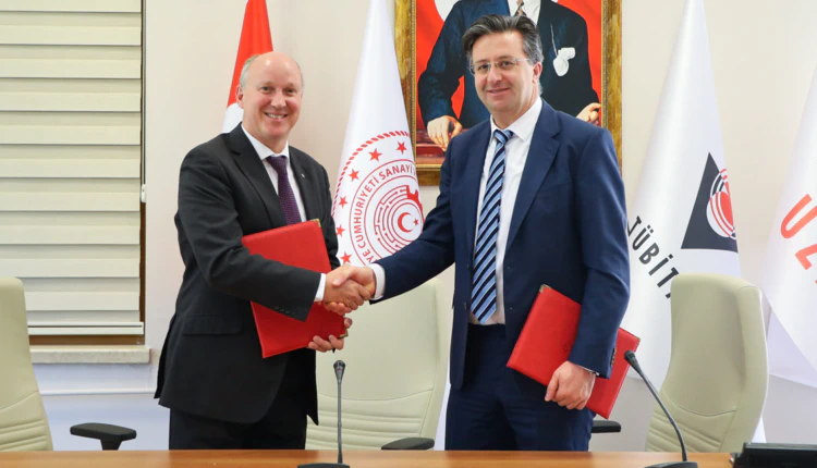 Olle Norberg, Director General, IRF, and Mesut Gökten, Director, Space Technologies Research Institute (Tübitak Uzay) on site in Ankara. Photo: Tübitak Uzay