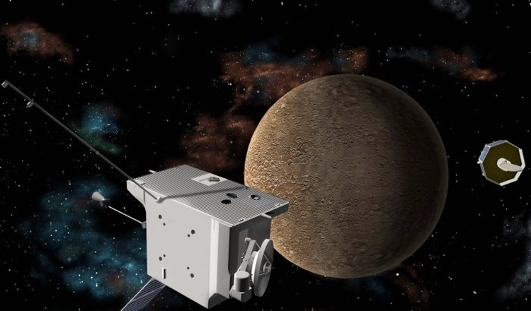 BepiColombos två satelliter, MPO och Mio kommer att undersöka Merkurius och dess magnetosfär.