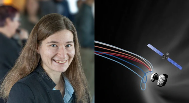 Anja Möslinger och illustration från hennes doktorsavhandling Anja Möslinger och illustration från hennes doktorsavhandling