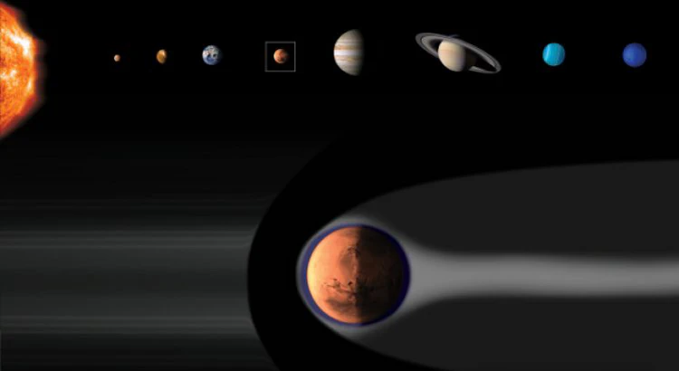 Närområdet runt planeten Mars Närområdet runt planeten Mars