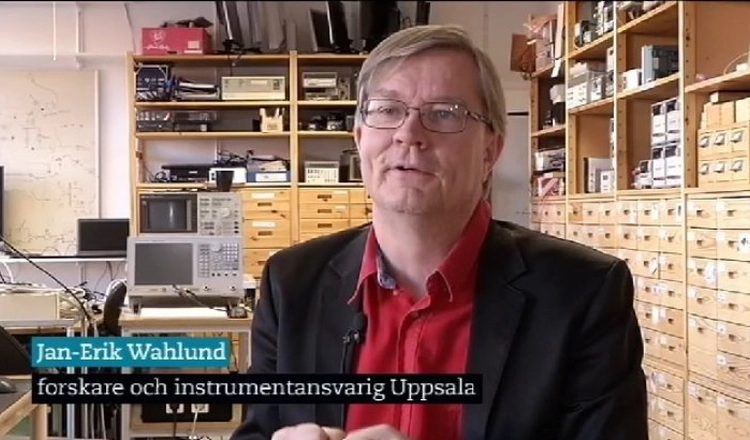Jan Erik Wahlund i SVTs intervju.