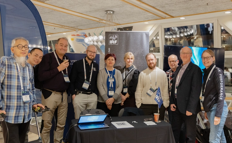 Gruppbild på IRF