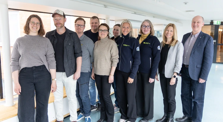 Besök av administrationen från Polarforskningssekretariatet