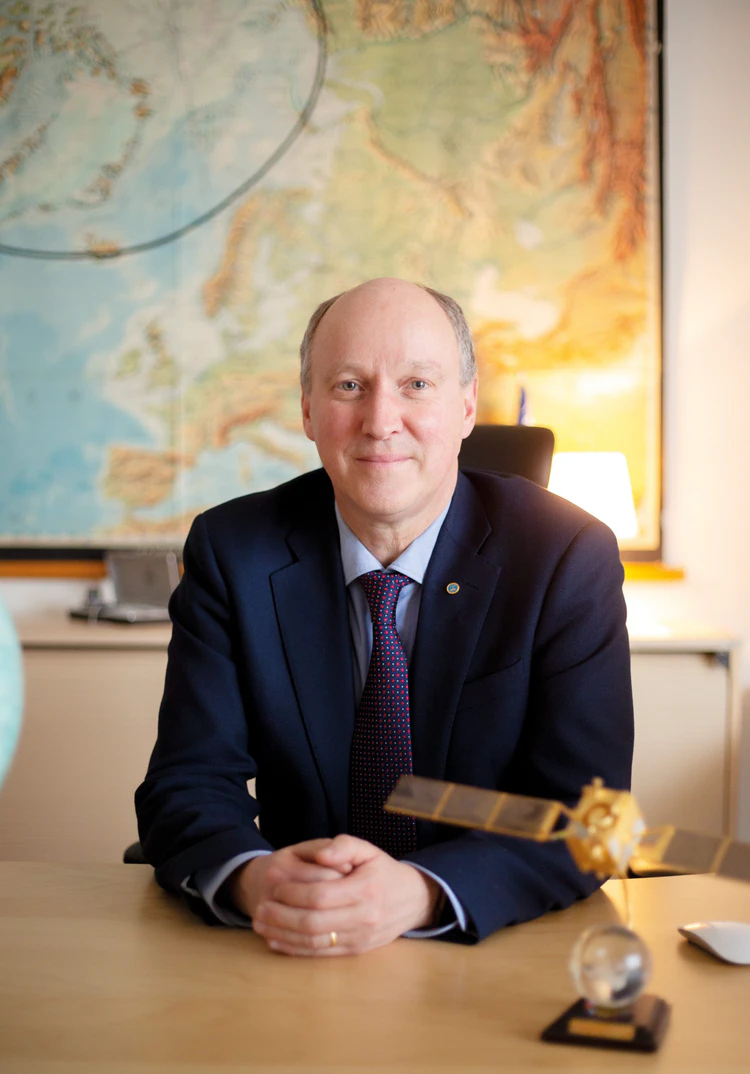 Olle Norberg in his office