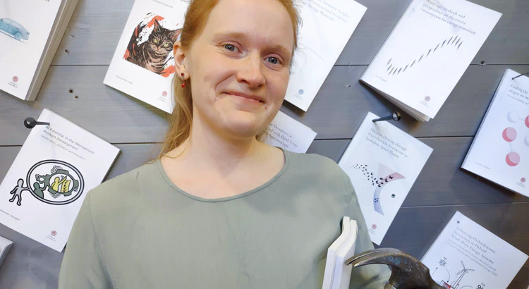 Ida Svenningsson nailed her doctoral thesis on May 19, 2025 in Uppsala. Photo: Emiliya Yordanova/IRF Ida Svenningsson nailed her doctoral thesis on May 19, 2025 in Uppsala. Photo: Emiliya Yordanova/IRF