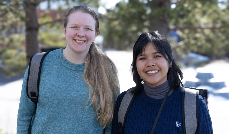 Scientist Lindis Merete Bjoland and PhD student Jidapa Lakronwat Scientist Lindis Merete Bjoland and PhD student Jidapa Lakronwat