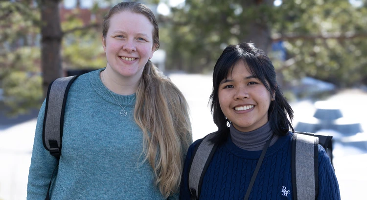 Scientist Lindis Merete Bjoland and PhD student Jidapa Lakronwat