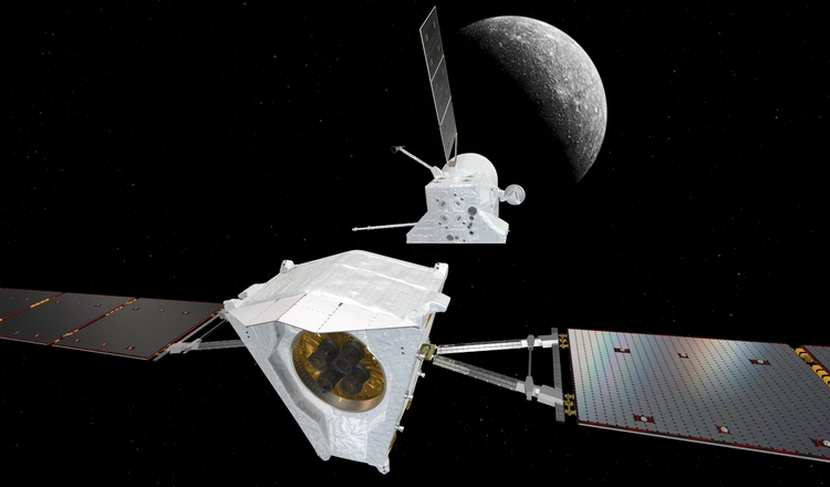 BepiColombo närmar sig Merkurius