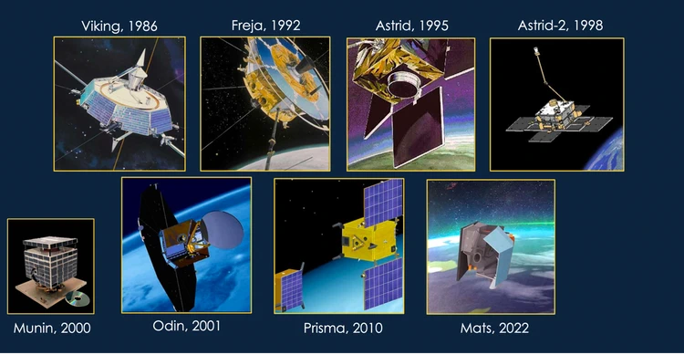 Svenska satelliter 1986-2022
