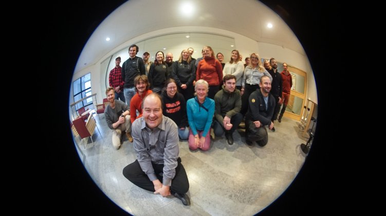 Lyckad norrskensutbildning för företag, guider och studenter i Kiruna