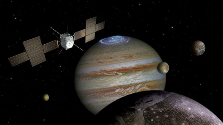 Pressat rymduppdrag med sikte på Jupiter