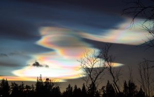 Polarstratosfäriska moln. Foto: IRF